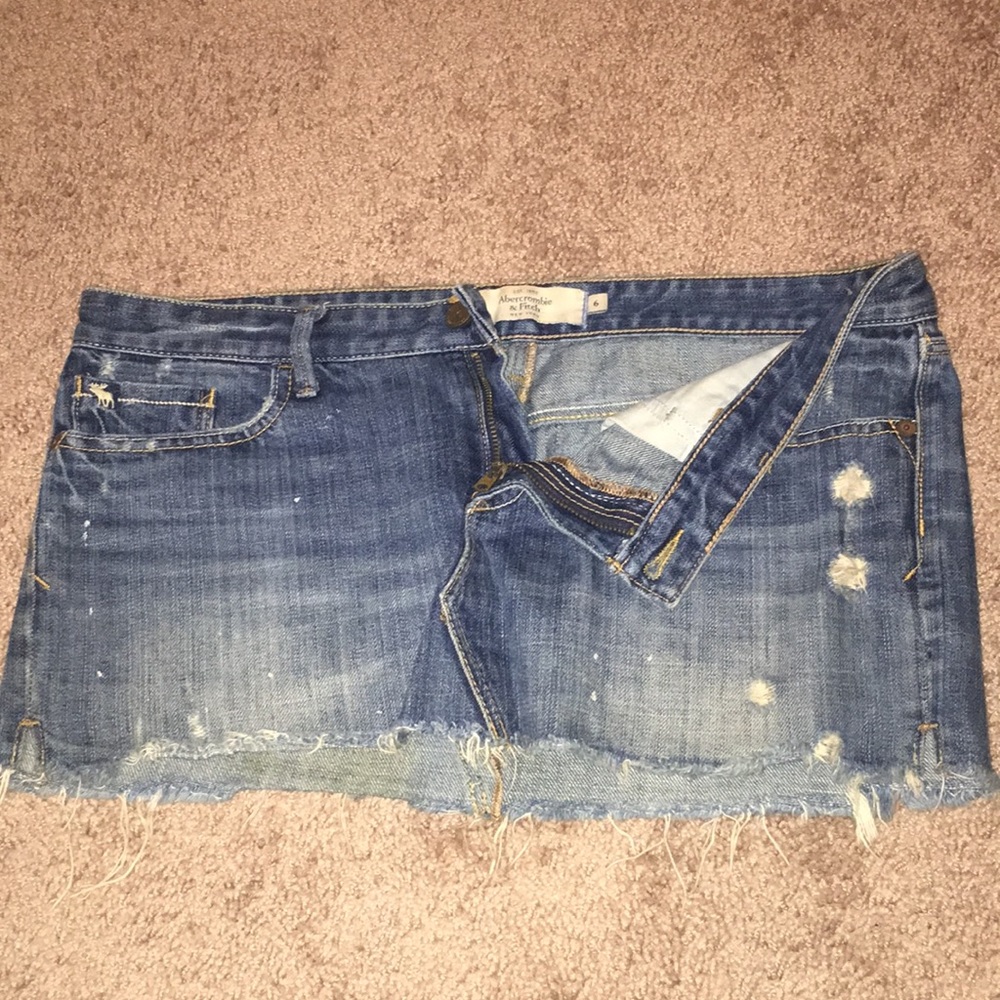 Abercrombie and Fitch denim skirt